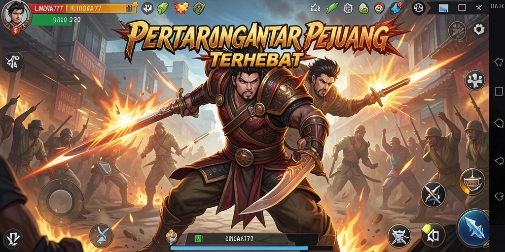 Tampilan menegangkan dari gameplay LNOVA777 yang membuat adrenalin mengalir.