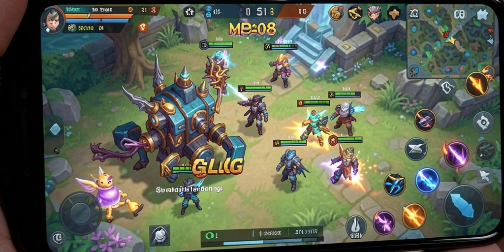 Screenshot MPO08 menampilkan aksi seru dalam pertempuran SLG.