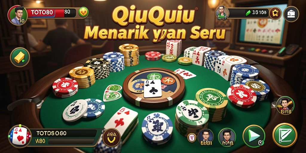 Screenshot gameplay TOTO80 dengan aksi seru QiuQiu.